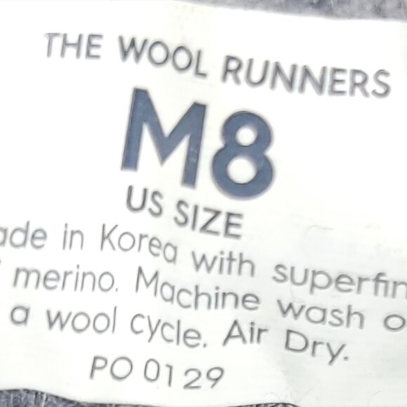 Allbirds Mens Size US 8 Natural Gray Merino Wool Runners Lace Up Sneaker NEW - Picture 9 of 9